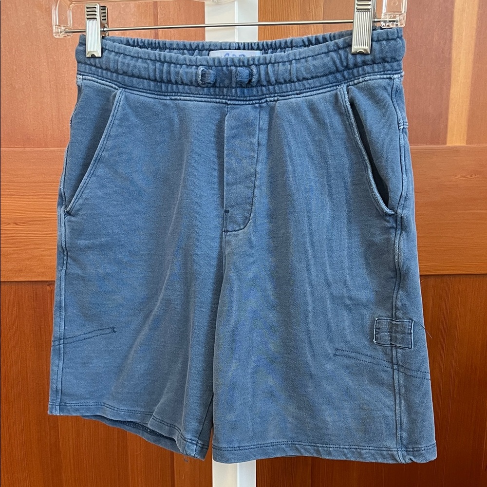 Zara Kids Navy Blue Elastic Waist Shorts